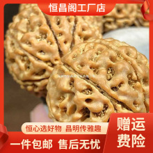 厂家包邮尼泊尔大金刚菩提籽手串红黄皮满肉原籽文玩佛珠六瓣七瓣