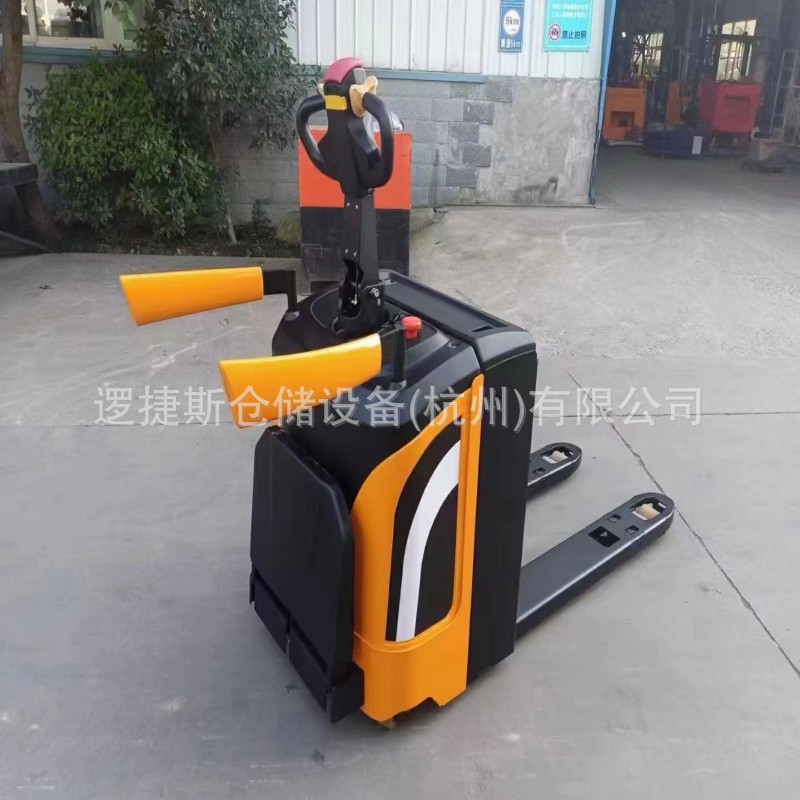站驾式电动托盘搬运车2吨2.5吨3吨托盘叉车踏板式装卸电瓶搬运车