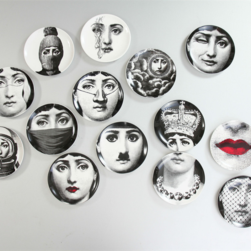 Export Italian Character Decorative Plate Opera Famous Series Art Hanging Plate Sitting Plate Home 10 Inch Ornaments 25cm