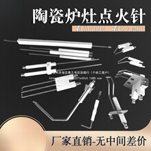 绝缘耐高温燃气灶陶瓷点火针锅炉点火电极 燃烧机配件点火感应针