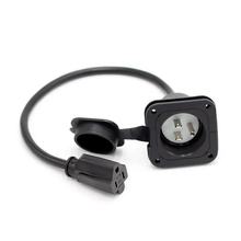 15A 125V�Դݔ�� ��ˮ늚�ݔ������ 18Ӣ�� 3о ��|���L��