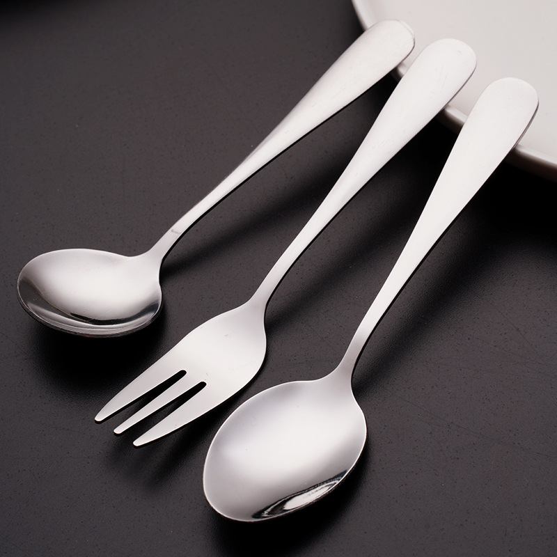 Acero inoxidable cucharas de comidas occidentales cucharas de platos cucharas de café cucharas de postre cucharas de café cucharas de salsa cucharas de platos