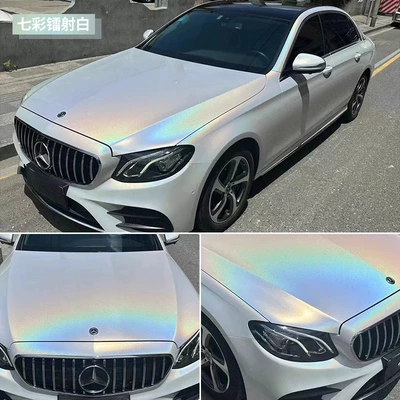 Car paint protective film | super bright crystal series paint - rainbow-laser-white-repair-152-x-17m