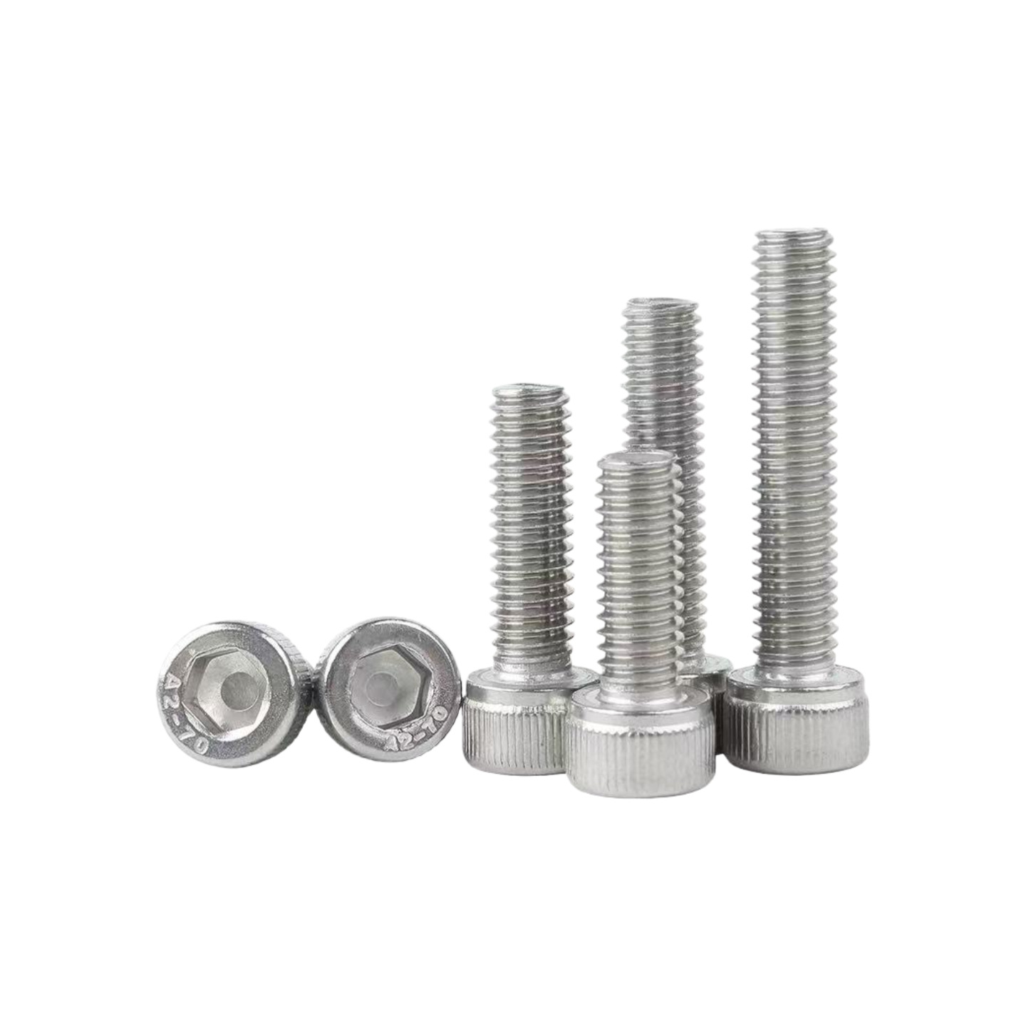 304 acero inoxidable tornillo hexagonal perno cilíndrico cabeza de taza alargada tornillo hexagonal M3M4M5M6 image 5