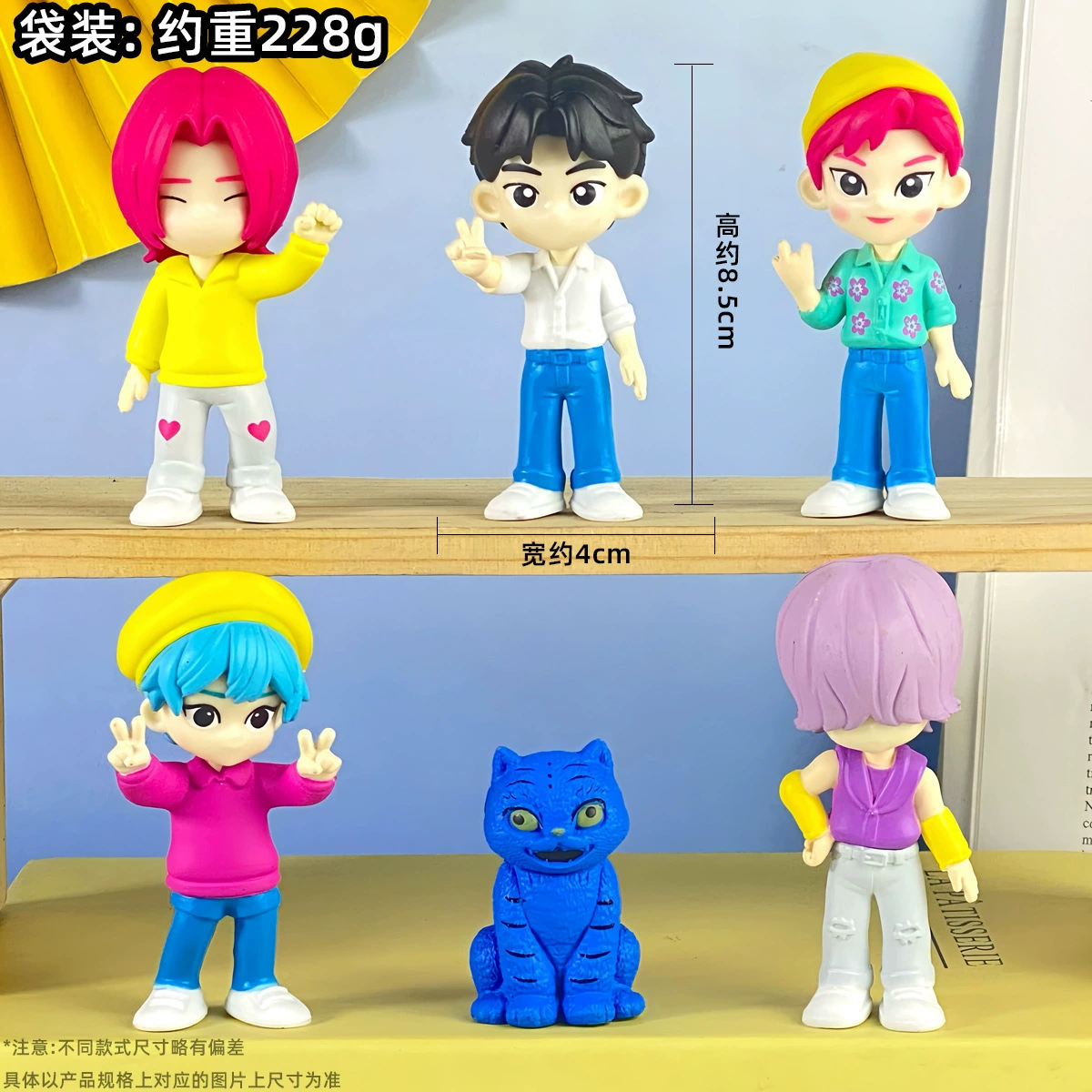Границы переправа K-POP охотник на ведьм группа фигурка blind box Mirazoilumi кукла модель кукольная игрушка украшения