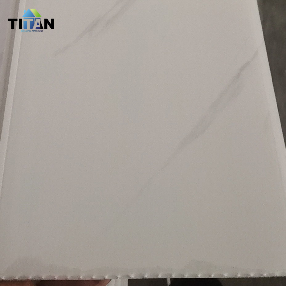 Hebilla de pvc panel techo sala de estar baño techo material de decoración de pvc hebilla de techo de plástico de tira larga de pvc