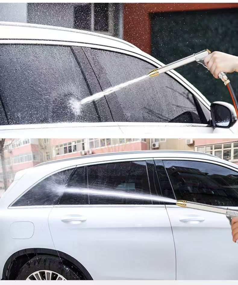 Car Wash Water Gun, High-Pressure Spray Gun, Garden Hose, Water Pipe Nozzle, Tap Water Washing, Car Washing, High-Pressure Water Hose
