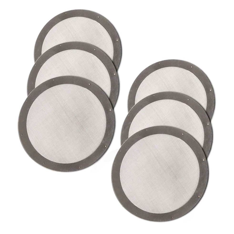 Фильтр для кофе из нержавеющей стали травления чистый бытовой кофе горшок фильтр края покрыты кофе фильтр 304 сетка фильтра