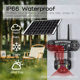 Cross-border explosions solar 4G outdoor waterproof ball machine HD monitoring without wiring mobile phone remote viewing probe