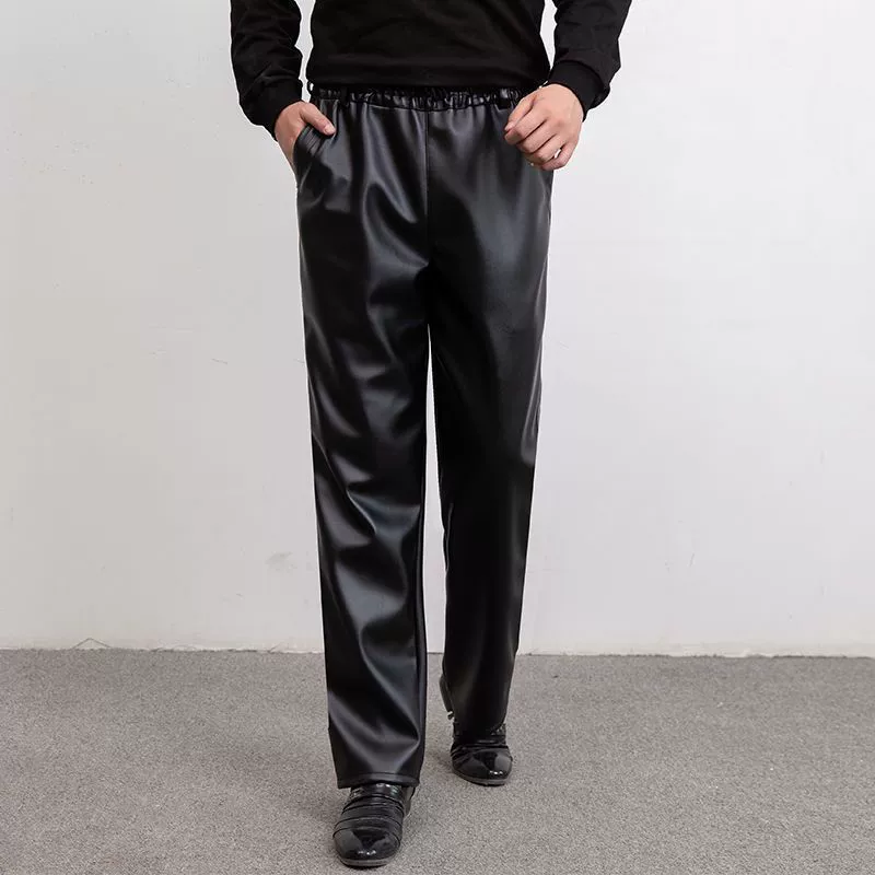 Windproof waterproof warm work trousers for leisure, middle age, oversize, multiple sizes and styles