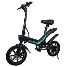 超长专用电动车自行车迷你折叠通勤男女士电动助力助力车代步车