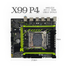 鹰捷X99-P4 2011-3主板支台式机ECC服务器DDR4 X99 2660V3 2680V4