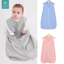 新生婴儿襁褓投降式睡袋新生儿夏薄睡袋包被婴儿纯棉防惊跳包裹巾