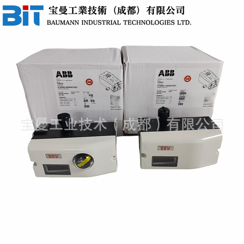 ABB智能电气阀门定位器V18345-102U12000N A0防爆单作用HART协议