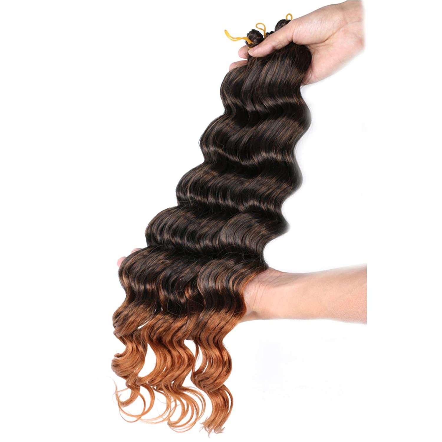 ONDA profunda crochet trenza pelo peluca transfronteriza Curl francés fibra química agarre del pelo trenza