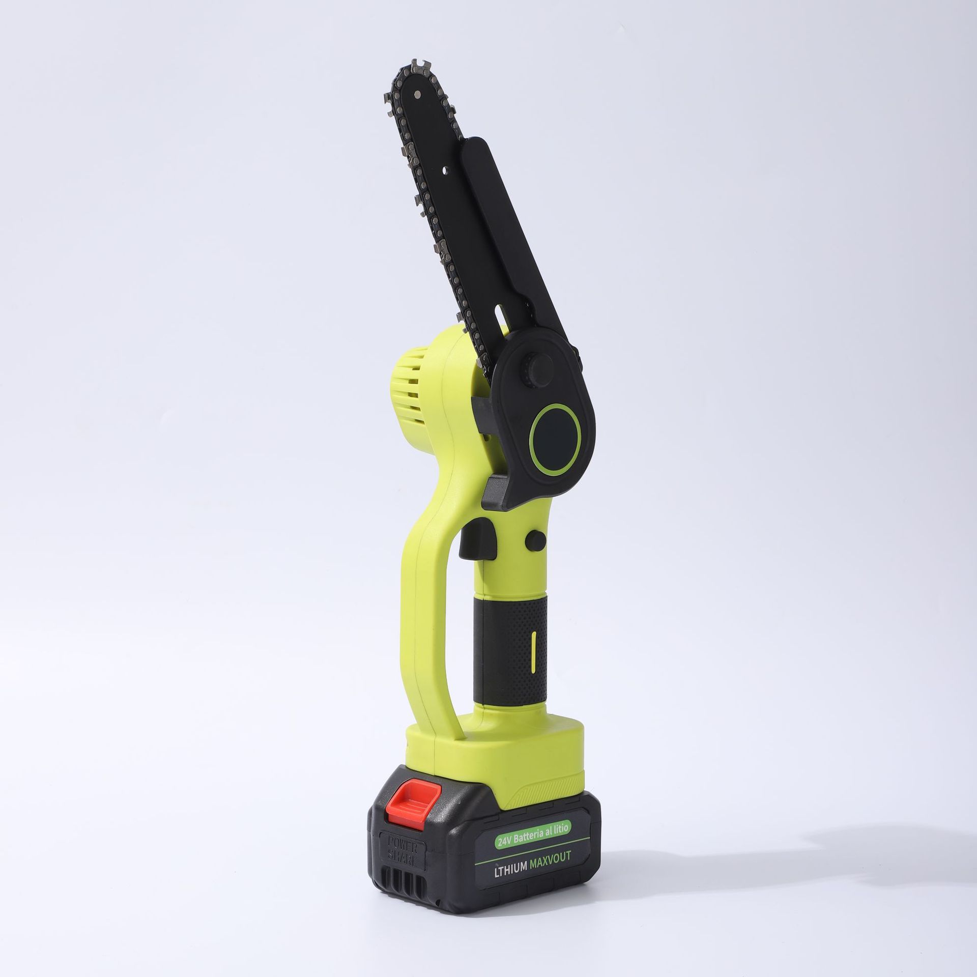 小型迷你4寸6寸无刷锂电锯高枝锯砍树伐木修剪树枝高速无线电链锯