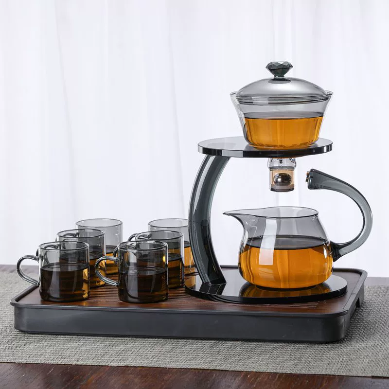 Легкий экстравагантный магнитный автоматический чайный набор ленивый чайный чайник