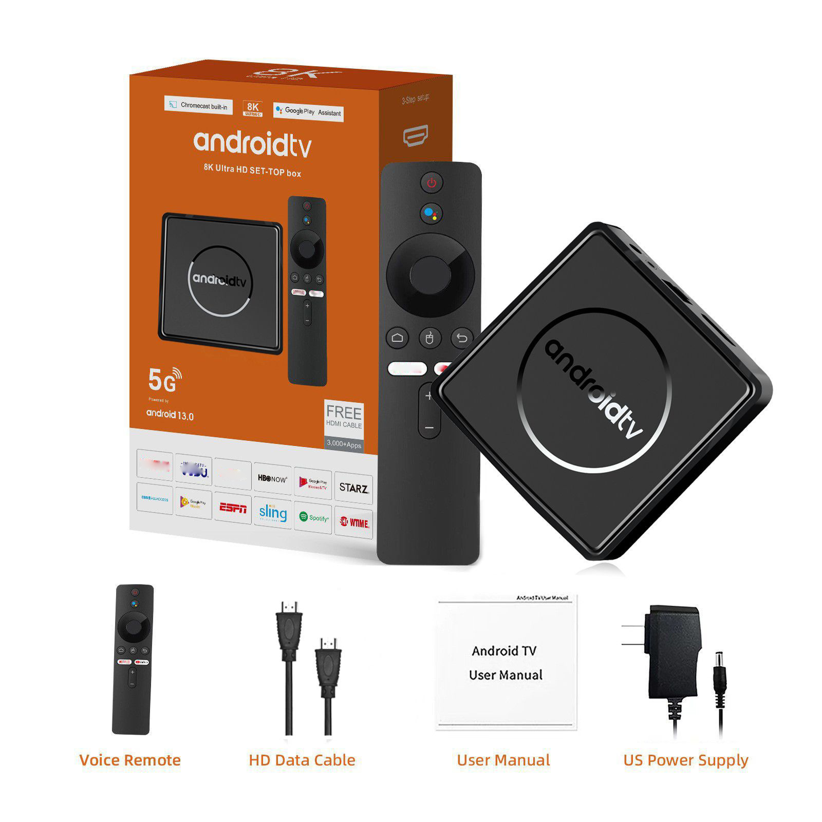 Smart Digital Network Set-Top Box 5g Dual-Band Home 4K High-Definition Universal Mobile Screen Projection Magic Box Tv Box