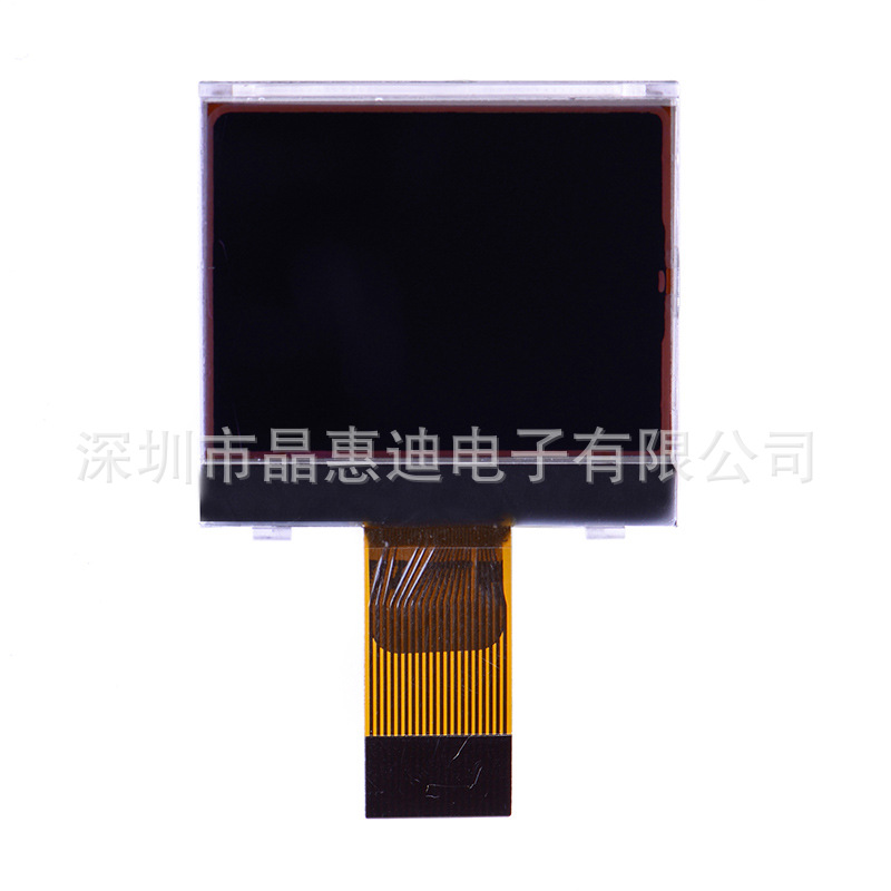 12864ʾģ 1.4 ڵװ   JHD12864-G153BTW-BL