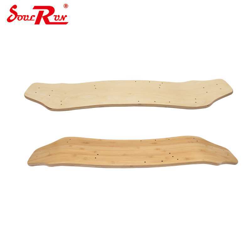 电动滑板小鱼板黑豹板面X4S越野滑板板面10层枫木板四轮滑板配件