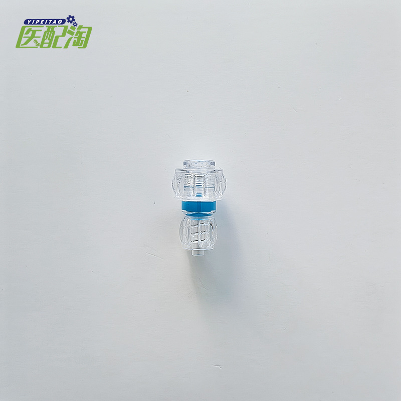 医配淘供应 源头厂家一次性使用医用耗材直通阀PC+硅胶材质