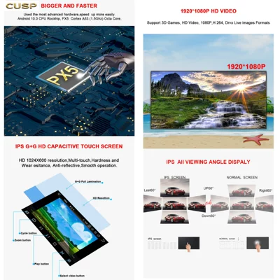 High-Definition Kelanduo 7inch Car Audio Car Convenient GPS Navigation