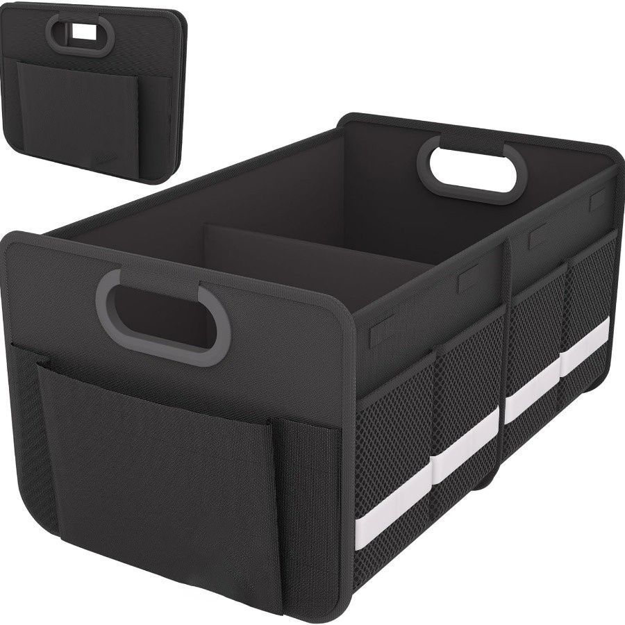 Retroreflective capacious storage