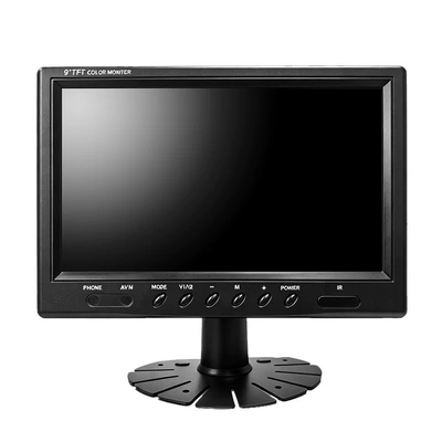 Truck 9inch Dual-Channel Display Car-Mounted HD AHD High-Definition IPS LCD Display 24V Universal Reversing Image (Car display) - 9-inch-dual-screen-monitor