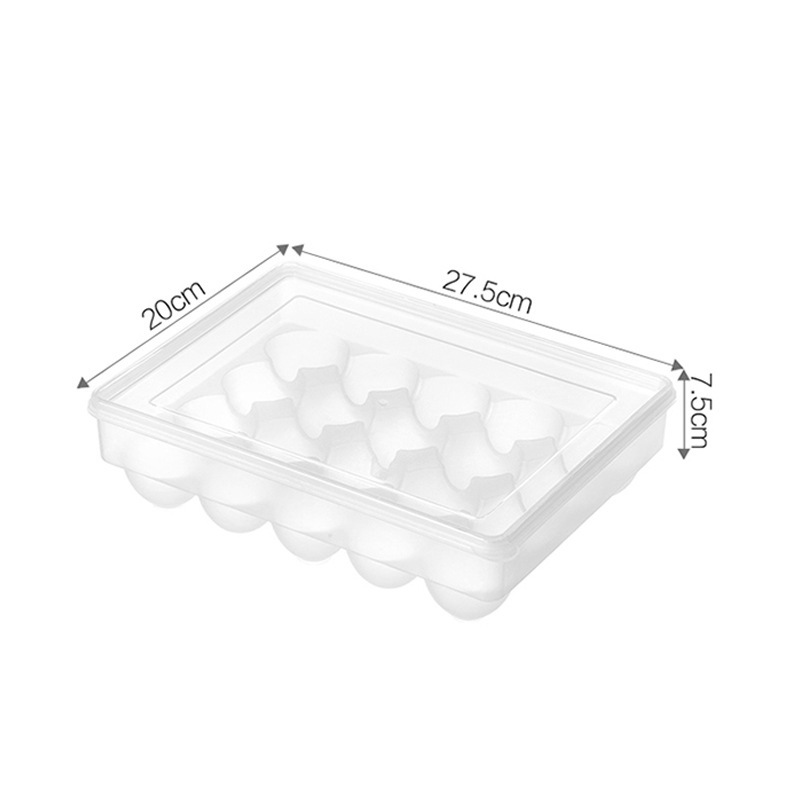 卵箱耐震車用ボタン式卵トレイ冷蔵庫新鮮保持アヒル卵箱スロット転倒防止携帯卵収納ケース|undefined