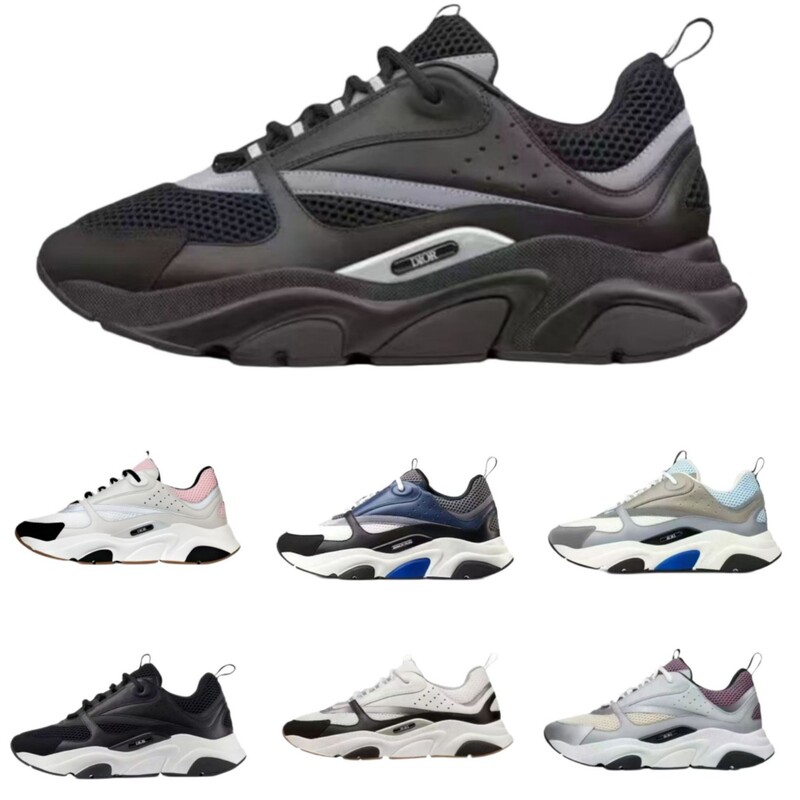 Putian Cross-Border D Brand B22 Trendy Sports Shoes Cd Letter Dad Shoes Breathable Casual Shoes for Men and Women Large Size Running Shoes