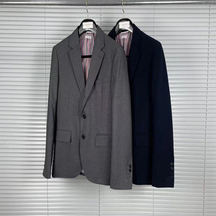 Tb Spring and Autumn New Style Suit with Dog Head Embroidery on the Back, Casual Business Suit, European and American Style Men's Suit, Unisex