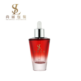 in stock 30ml thick bottom conical bottle essence bottle skin care products rubber head dropper stock liquid packaging material boutique bottle wholesale