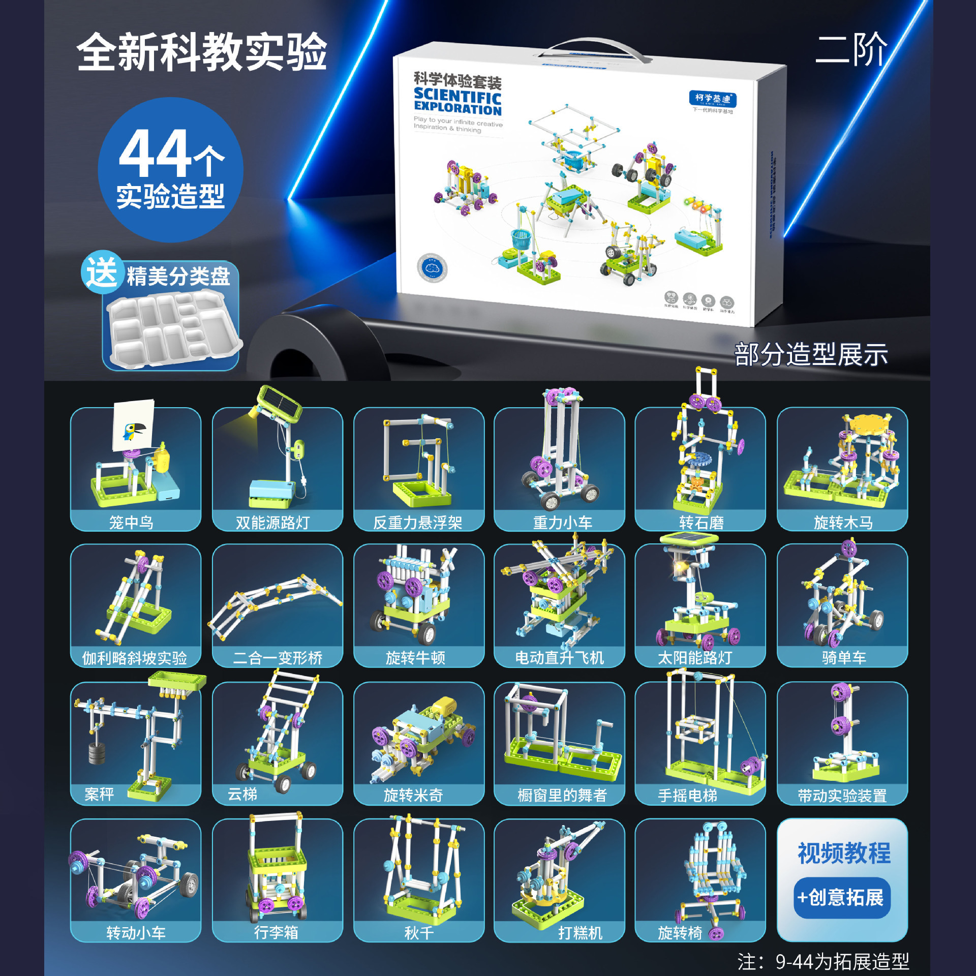RC8007 과학 및 교육 실험 물리학 2단계