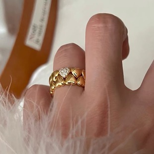 �йŐ��Ľ�ָVintage�͹��18k�����p�ӯBƴ������ʳָ��ָ�h
