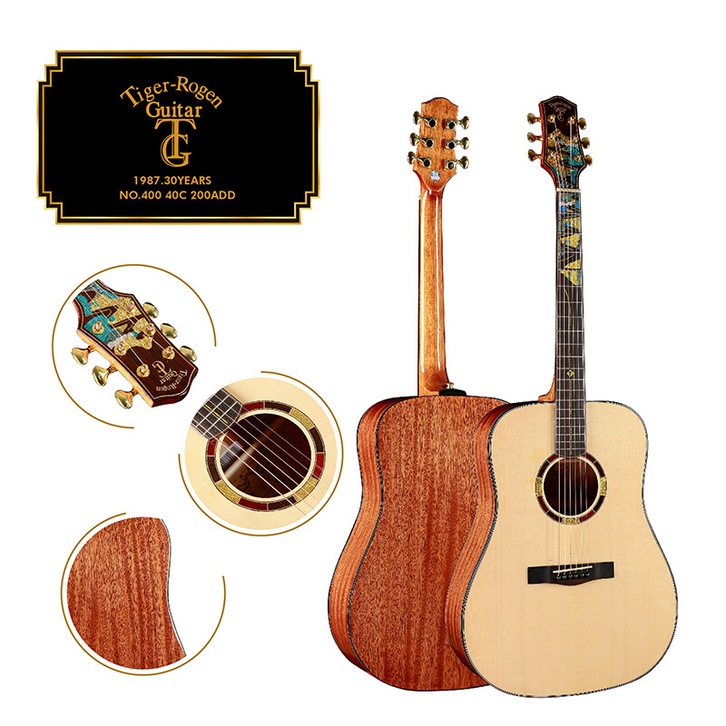 Tiger Rogen Tigro Gen Single Board Civil Ballad Guitar Tiger Mountain Journal Single Series 7