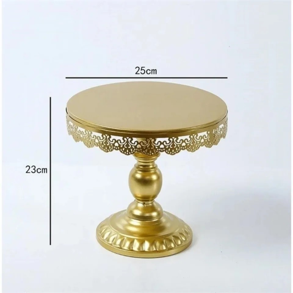 Bandeja de bandeja rectangular con borde de encaje, bandeja de pastel de estilo europeo de metal, plato cuadrado, plato de pastelería, plato de exhibición de bocadillos, plato de galletas