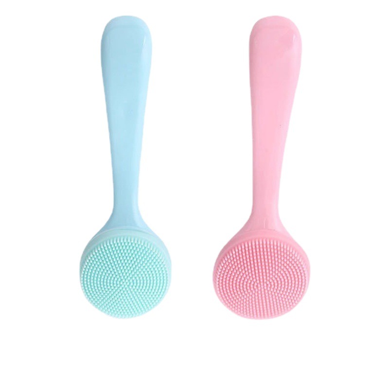 Cepillo de silicona suave transfronterizo tipo cepillo de lavado de cara desmaquillador de espinillas herramienta de limpieza herramienta de belleza portátil
