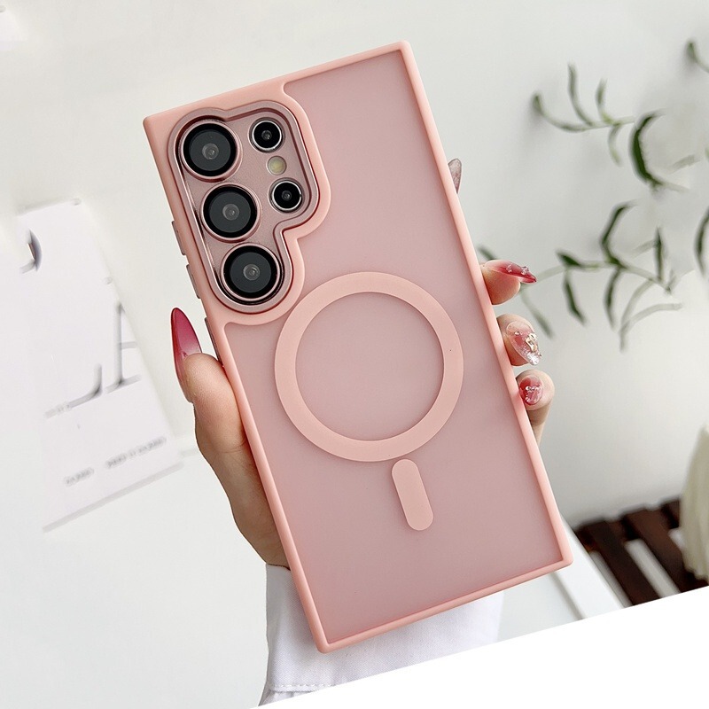 适用三星A56磁吸手机壳GalaxyA55 5G肤感A16磨砂S25防摔A36保护套|undefined