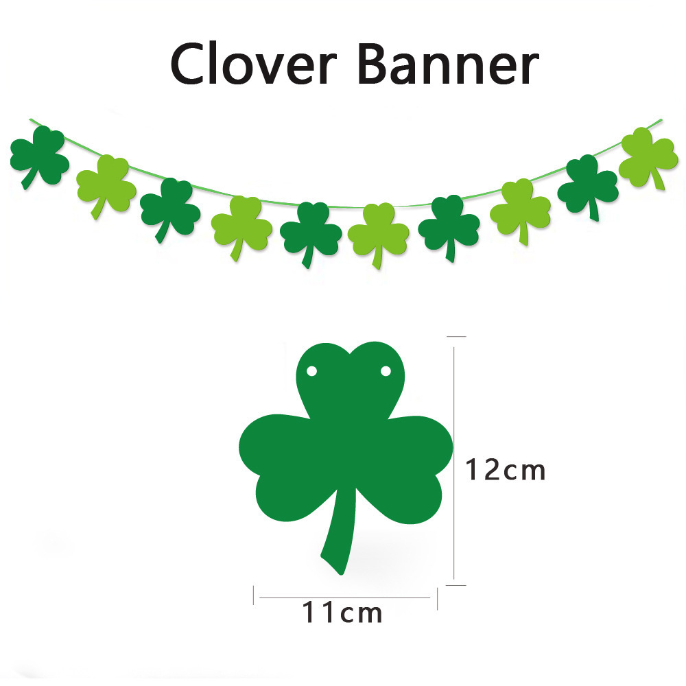 St. Patrick Cartoon Style Letter Paper Casual Party Festival display picture 1