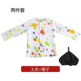 跨境儿童新款画家cosplay职业演出服装服幼儿园小学舞台表演服装