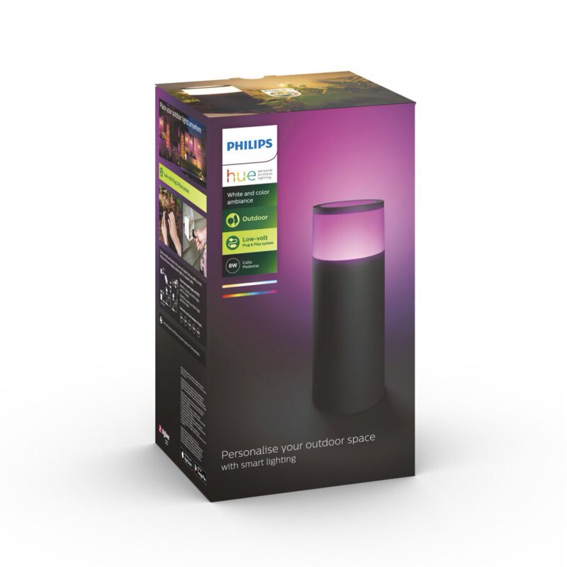 Philips Hue Color Calla Imported Smart Colorful Outdoor Lawn Lamp Street Lamp Homekit