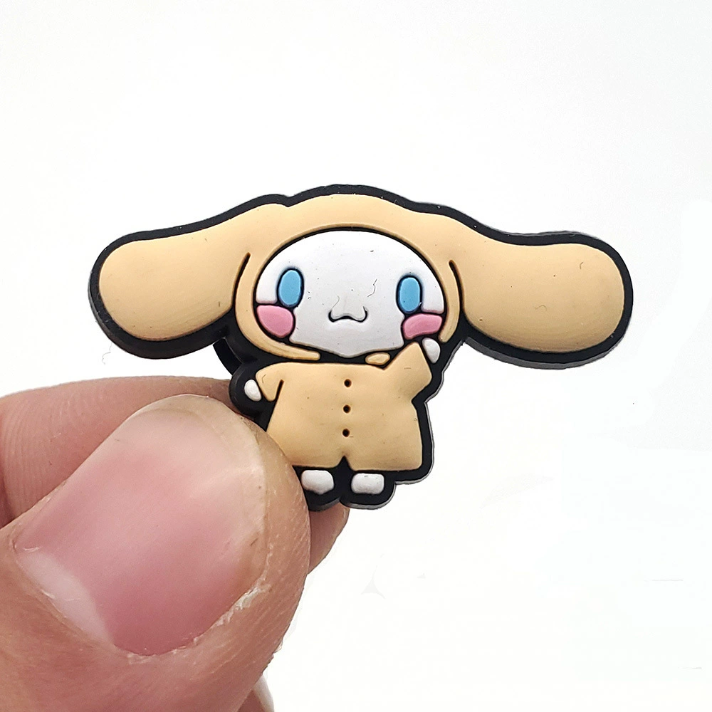 Подвески для обуви (Sanrio) Kuromi & My Melody Croc Jibbitz, assorted flower buckles, мультицветный набор
