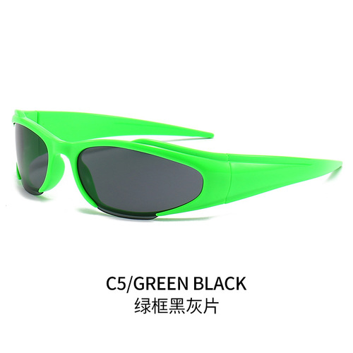 Y2K Hot Girl Sunglasses ins European and American Sunglasses Internet Celebrity Cycling Personalized Street Photography Sports Sunscreen Sunglasses Glasses