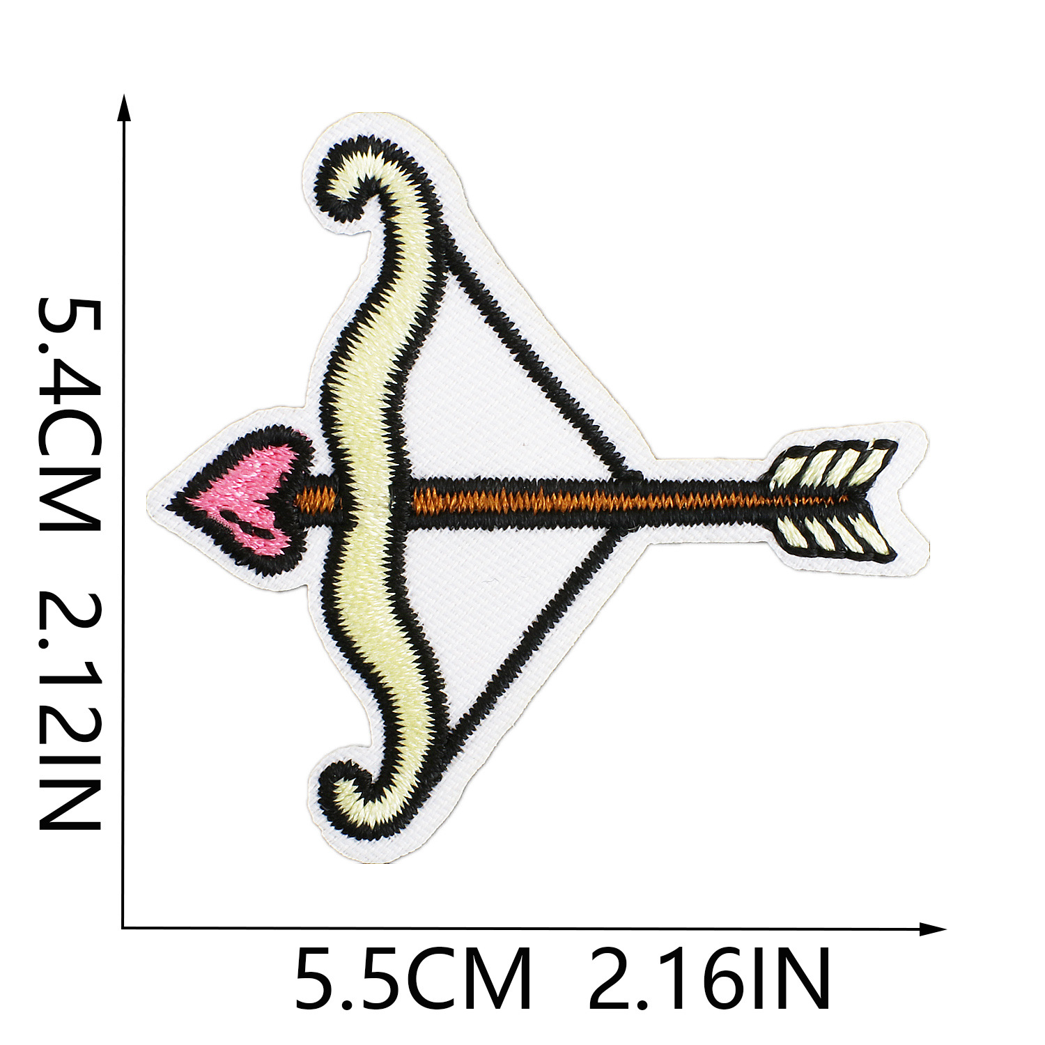 3g Weight Clothing Sticker Patches Classification 1 Piece Quantity Dacron thread Material Valentine'S Day Festival Heart Shape Pattern Casual, Elegant, Lady Style Embroidery Craft 1 Piece Casual Elegant Lady Heart Shape Dacron Thread Clothing Sticker Patches 19