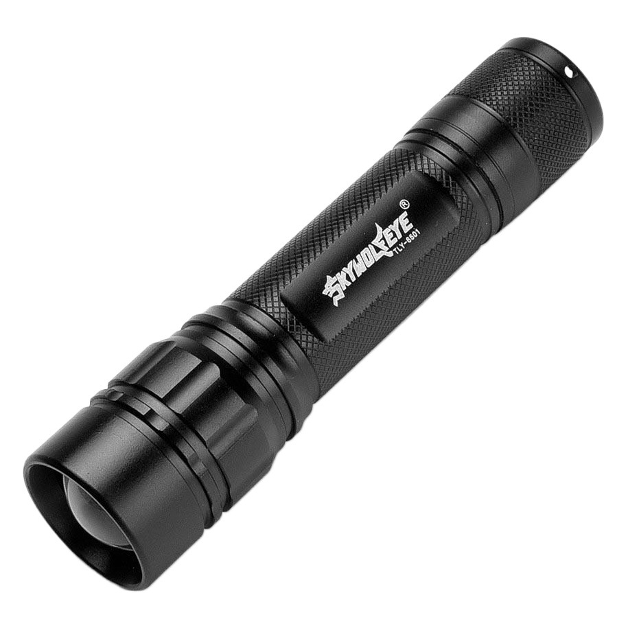 Linterna LED de largo alcance con zoom COB + láser blanco brillante, estilo camping para exteriores, PM30TG transfronterizo