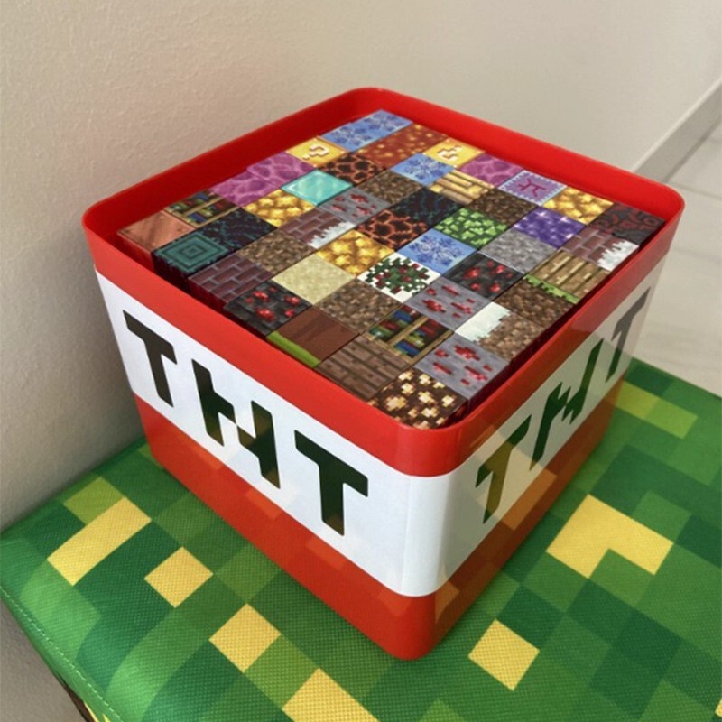 My Magnetic World Block Building Toy Assembly Magnet Magnetic Puzzle Children's Gift 2025 New Model