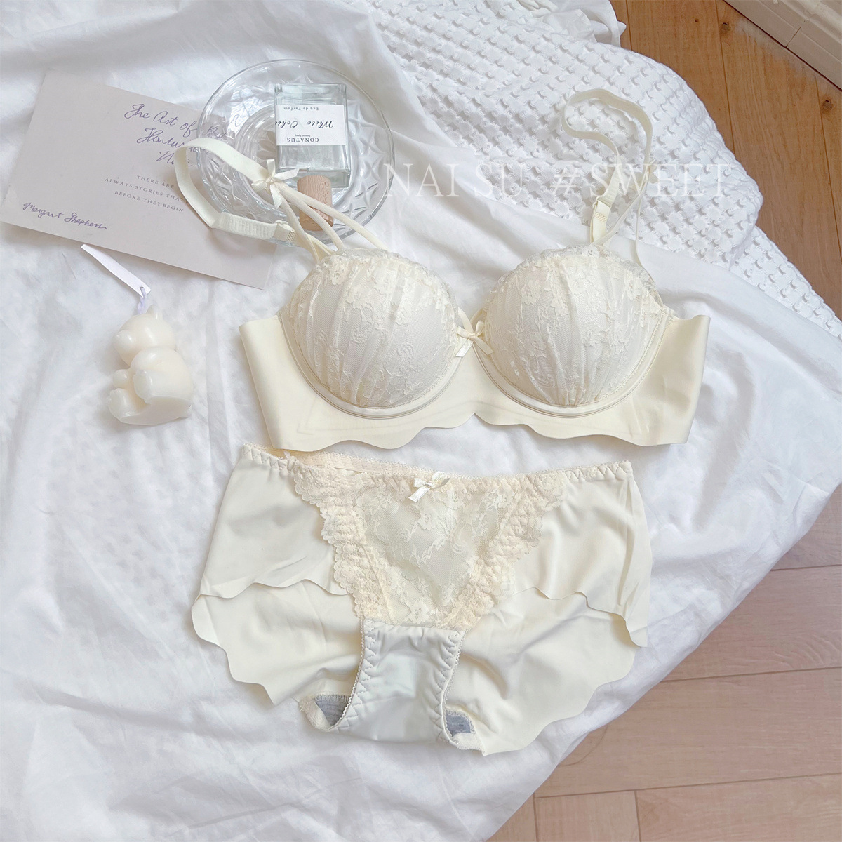 369 Pure Desire Romance Sexy Encaje Seduction Pechos pequeños Reunir Sujetador grande Sujetador de pecho ajustable para niña