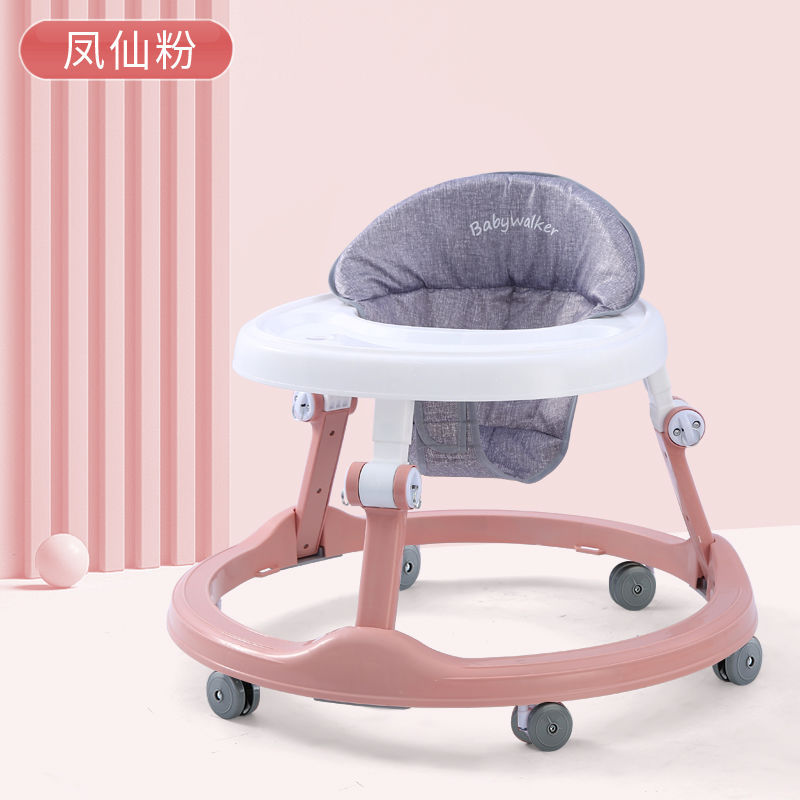 Andador para bebés que previene las piernas en forma de O y las caídas, apto para bebés de 6 a 18 meses, permite sentarse y ser empujado para ayudar a caminar y aprender a conducir.