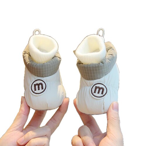 Infant shoes 0-3-12 months to 1 year pre-walking shoes for spring and autumn/winter, unisex baby soft-soled shoes