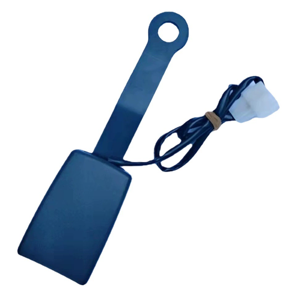 Универсальный 173 мм автомобильный ремень безопасности Пряжка гнездовой разъем с предупреждающим проводом с сигналом тревоги